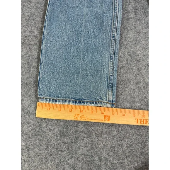 NWT Abercrombie Fitch The 90s Straight Mid Rise Jeans Women Size 27 Reguar - Picture 11 of 12
